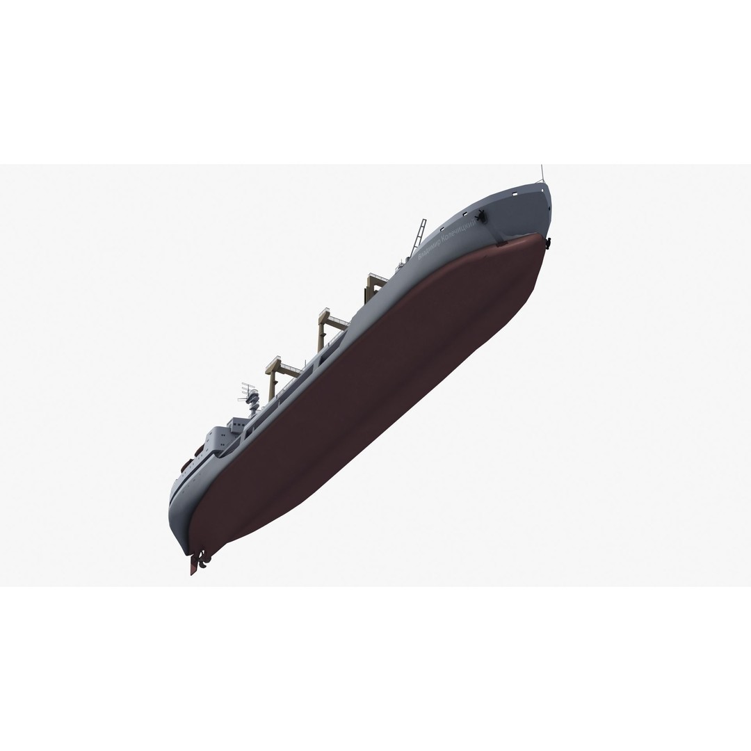 Boris Chilikin Fleet Oiler 3D Model – PBR Supply Ship, FBX, OBJ