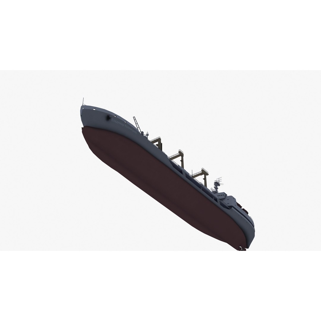 Boris Chilikin Fleet Oiler 3D Model – PBR Supply Ship, FBX, OBJ - View 37