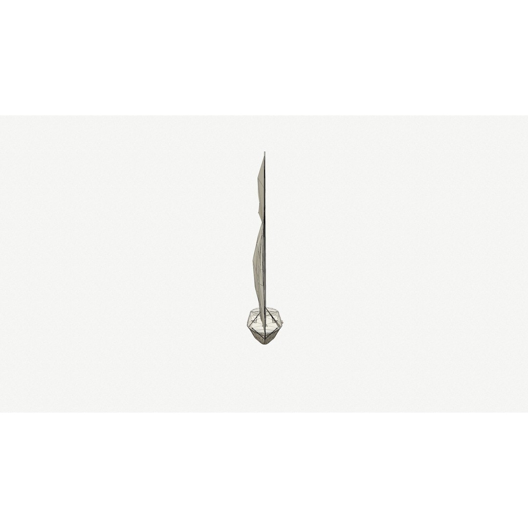 Sailboat 3D Model – Low Poly PBR Game Asset, FBX, OBJ