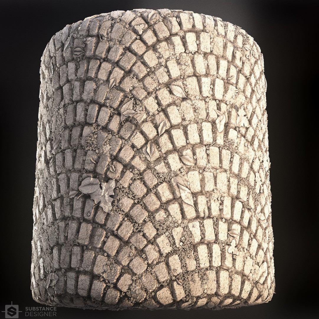 Detailed Stone PBR Textures 3D Model – High-Quality Textures for Games - View 10