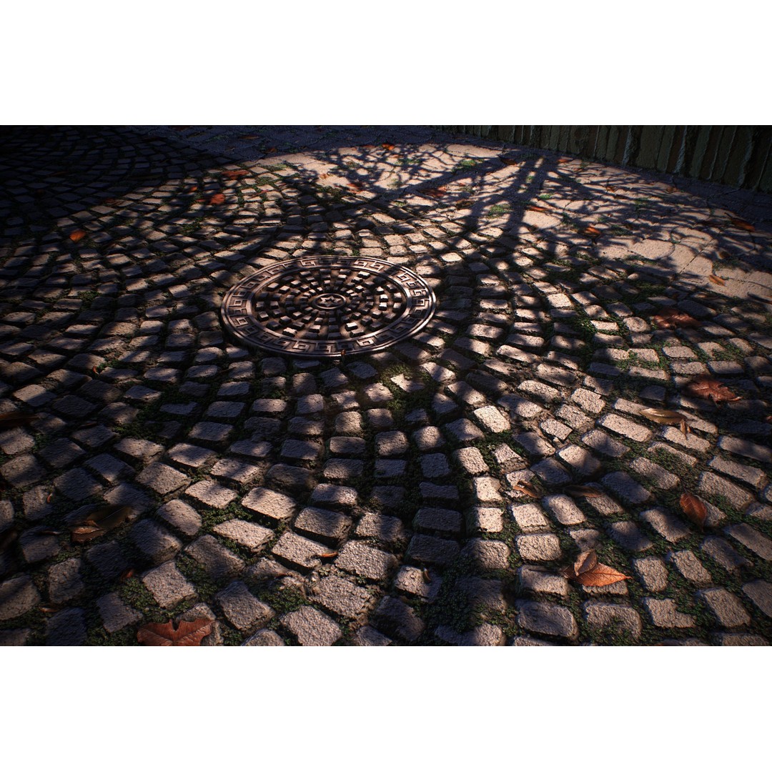 Detailed Stone PBR Textures 3D Model – High-Quality Textures for Games - View 11
