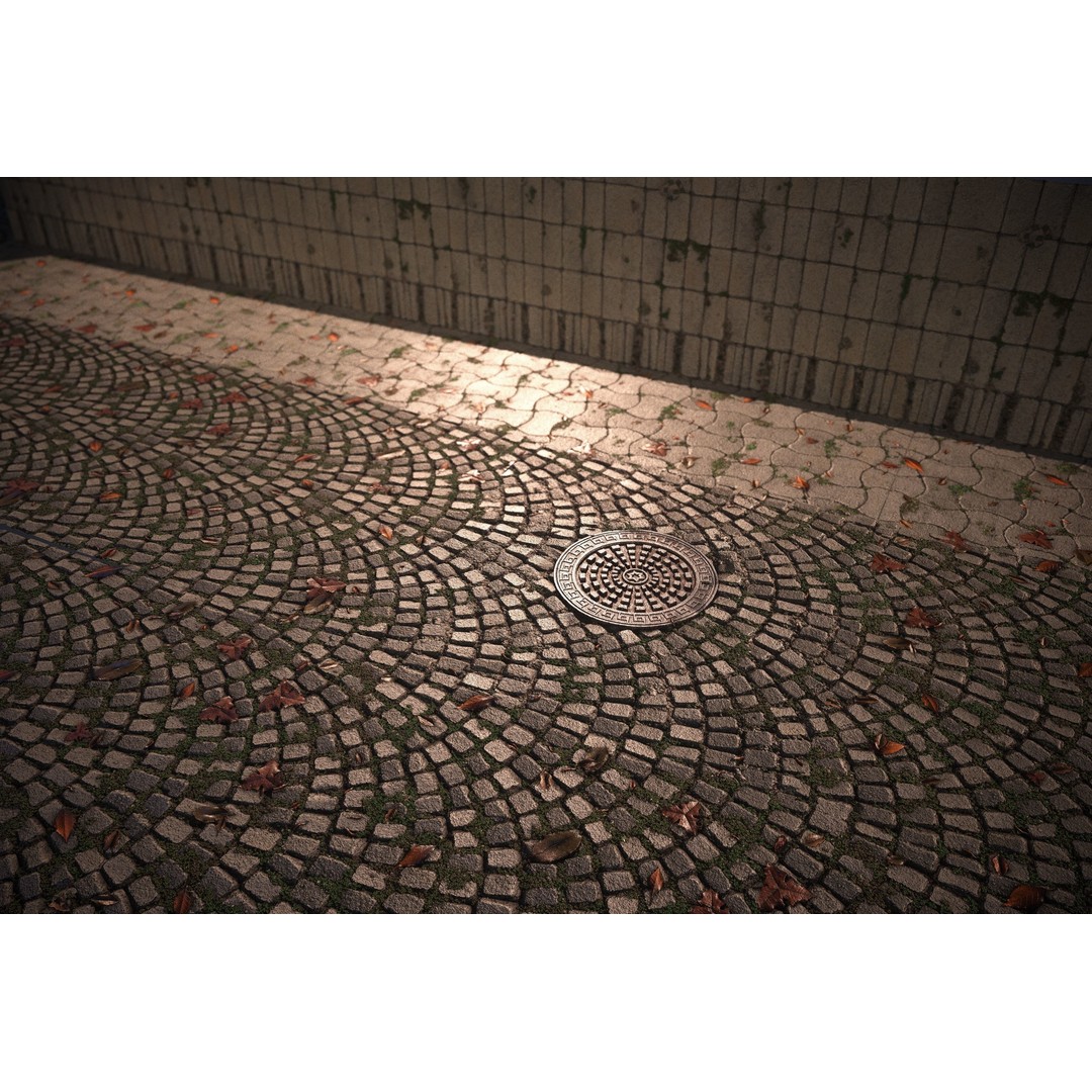 Detailed Stone PBR Textures 3D Model – High-Quality Textures for Games - View 13