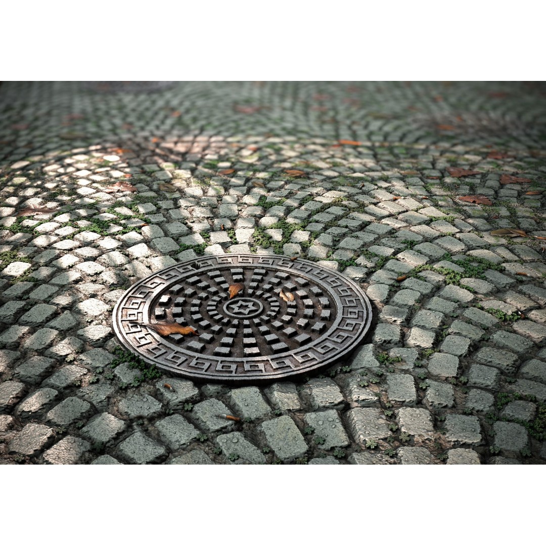 Detailed Stone PBR Textures 3D Model – High-Quality Textures for Games - View 21