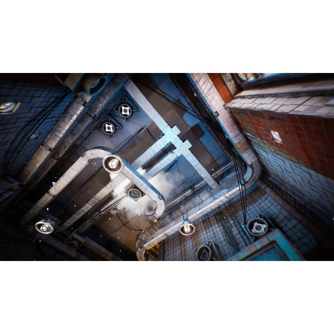 Cyberpunk Toilet 3D Model – Low Poly Game Asset, PBR Textures - View 7