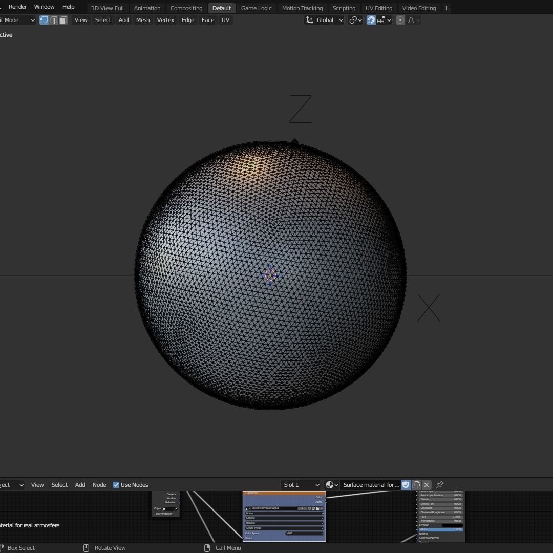 Terraformed Venus 3D Model – Low Poly Planet with 16k Textures, Blender, FBX