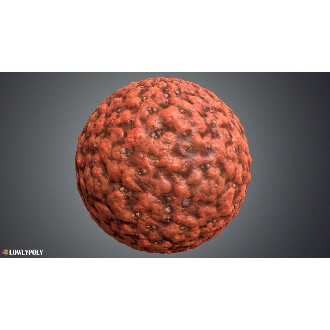 Stylized Ground Mix 3D Model – Hand Painted Textures, PBR, Unity & Unreal Engine - View 11