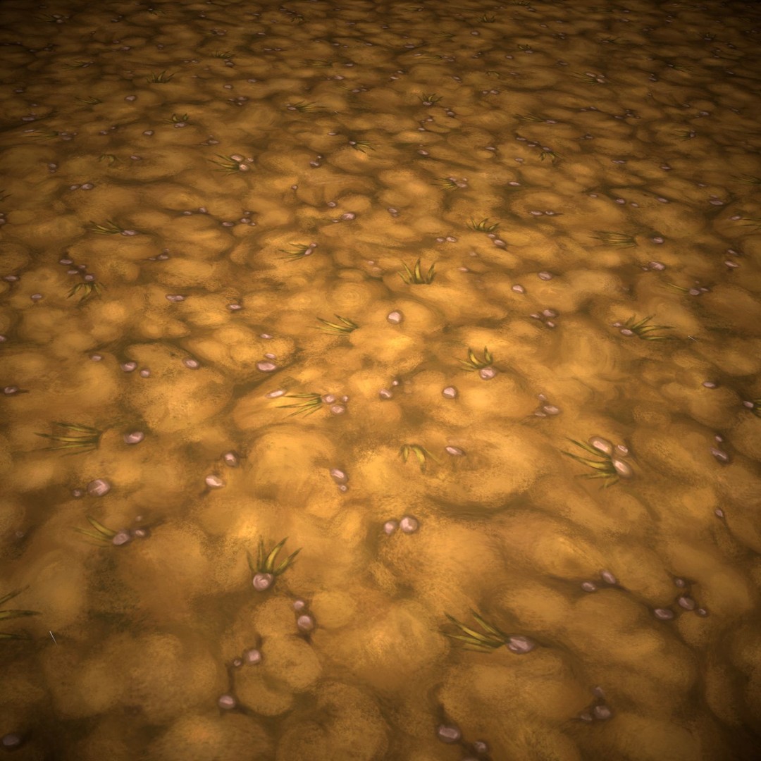 Stylized Ground Mix 3D Model – Hand Painted Textures, PBR, Unity & Unreal Engine - View 14
