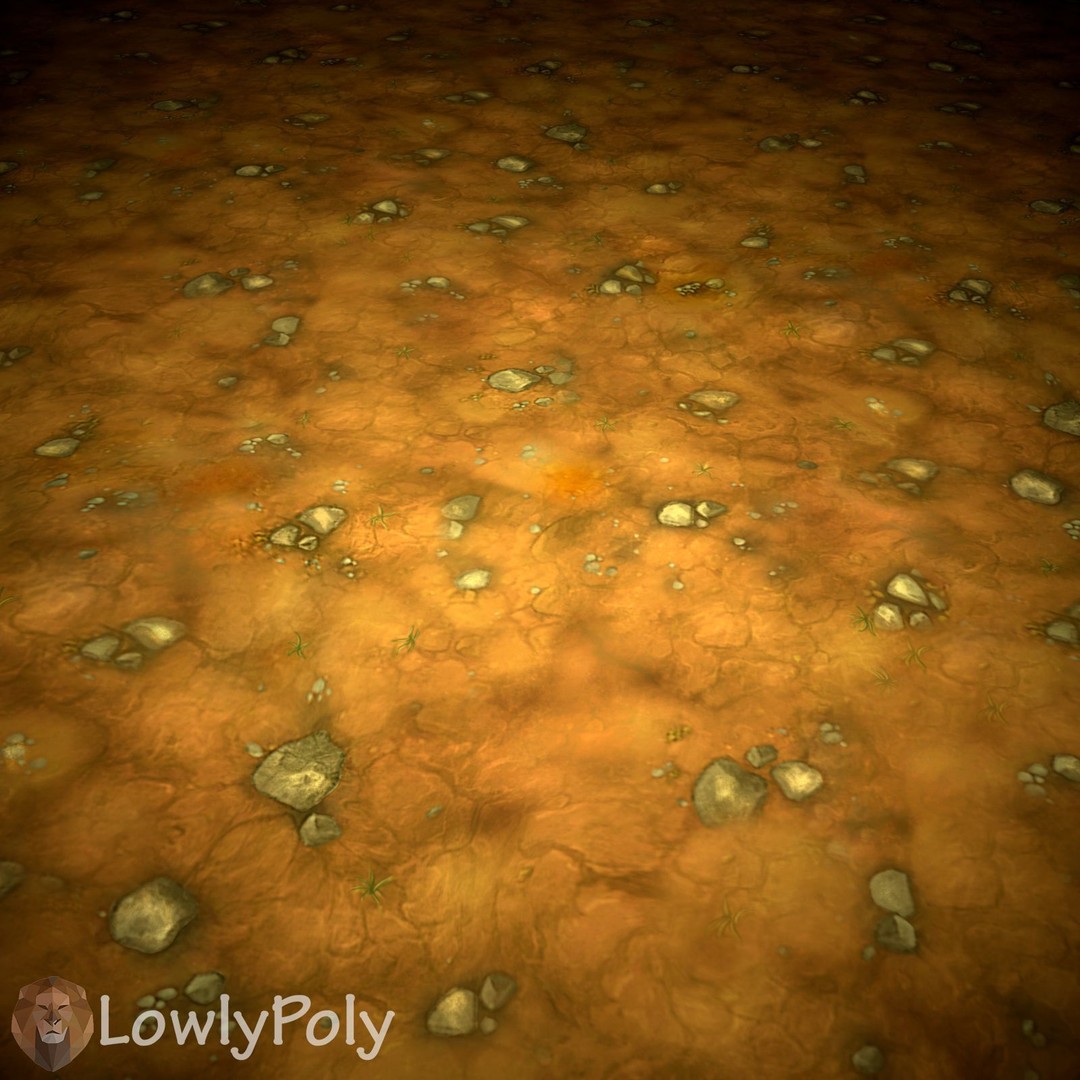 Stylized Ground Mix 3D Model – Hand Painted Textures, PBR, Unity & Unreal Engine - View 18