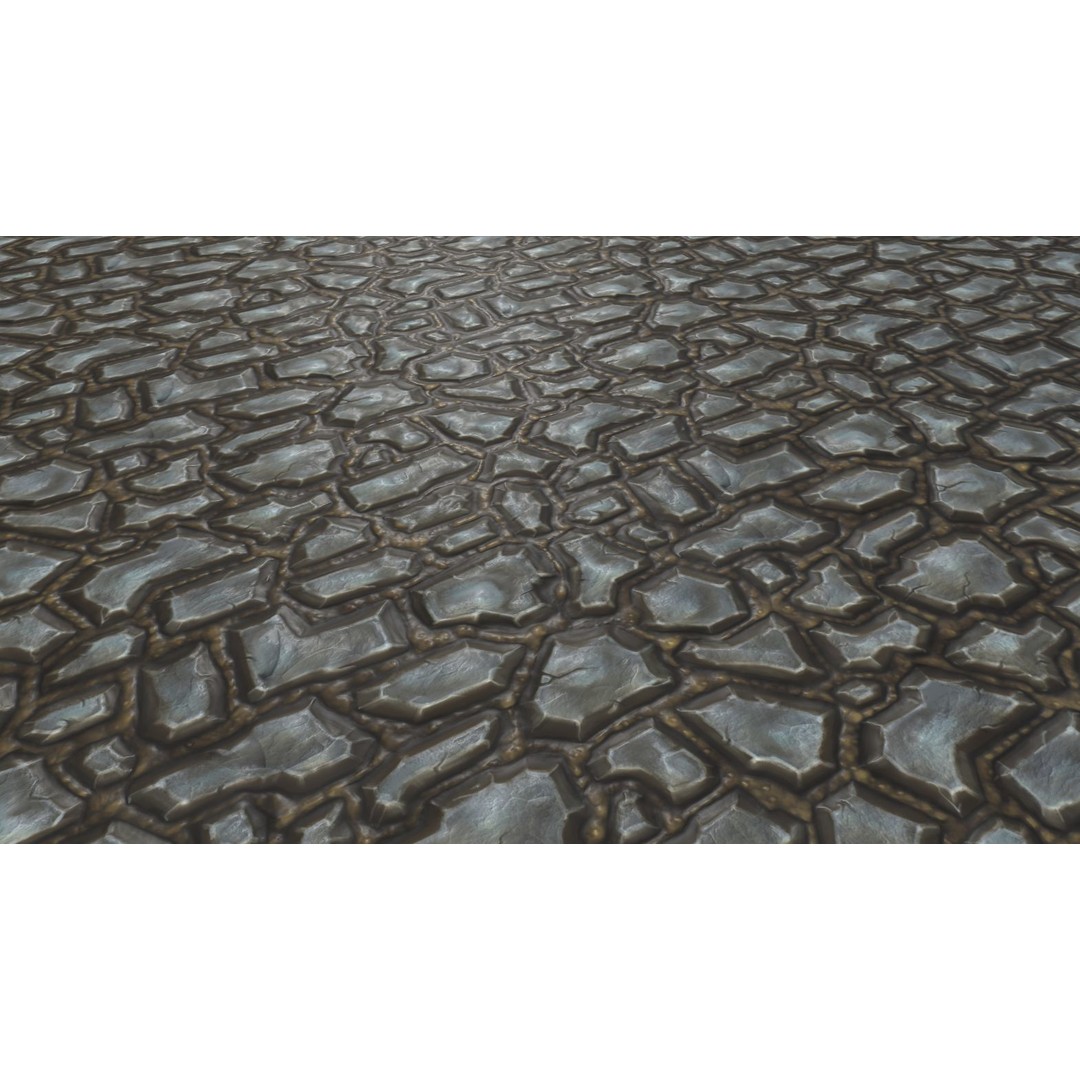 Stylized Ground Mix 3D Model – Hand Painted Textures, PBR, Unity & Unreal Engine - View 33