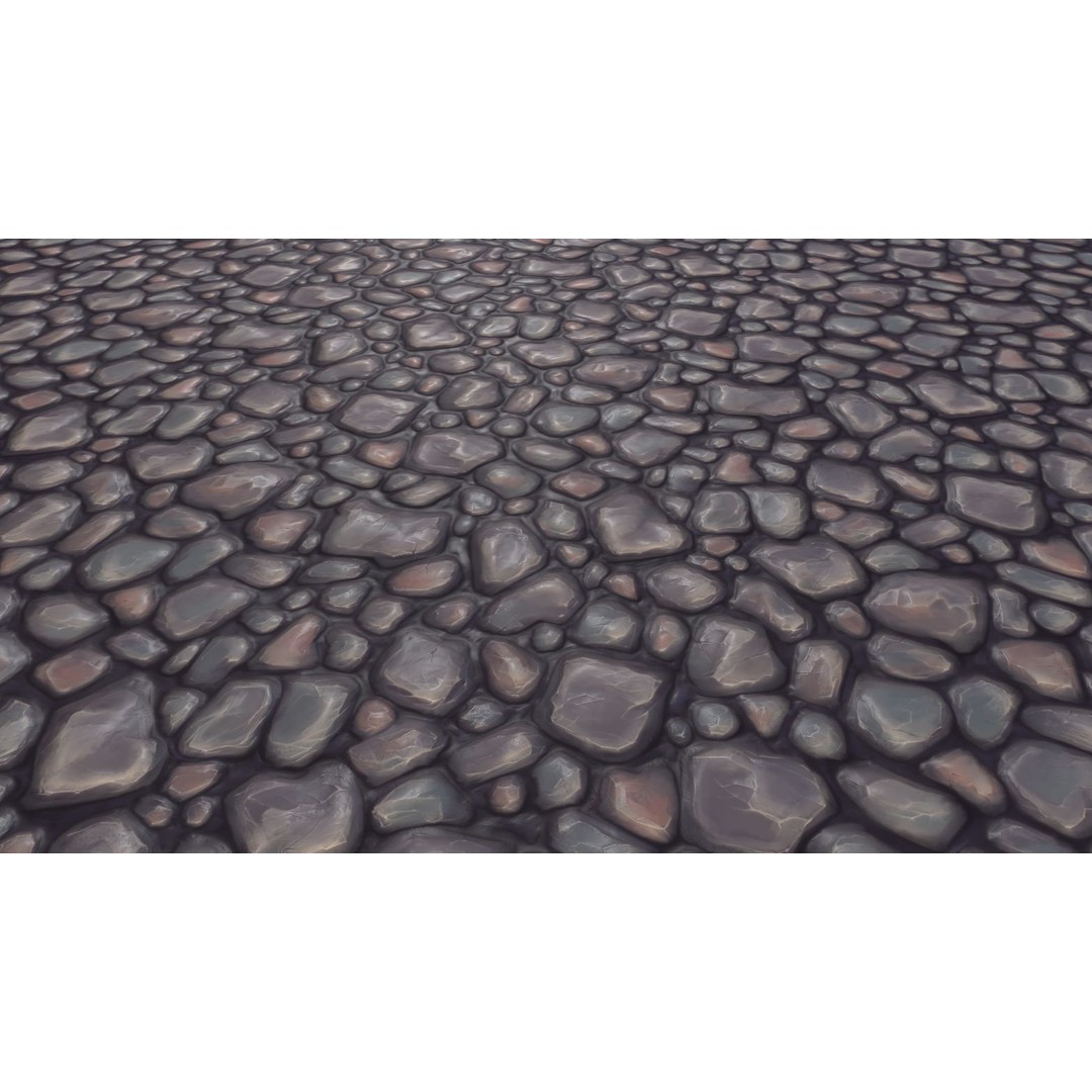 Stylized Ground Mix 3D Model – Hand Painted Textures, PBR, Unity & Unreal Engine - View 34