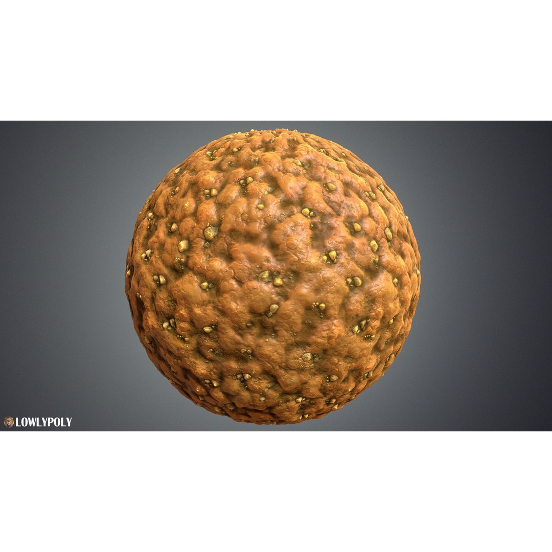Stylized Ground Mix 3D Model – Hand Painted Textures, PBR, Unity & Unreal Engine - View 9