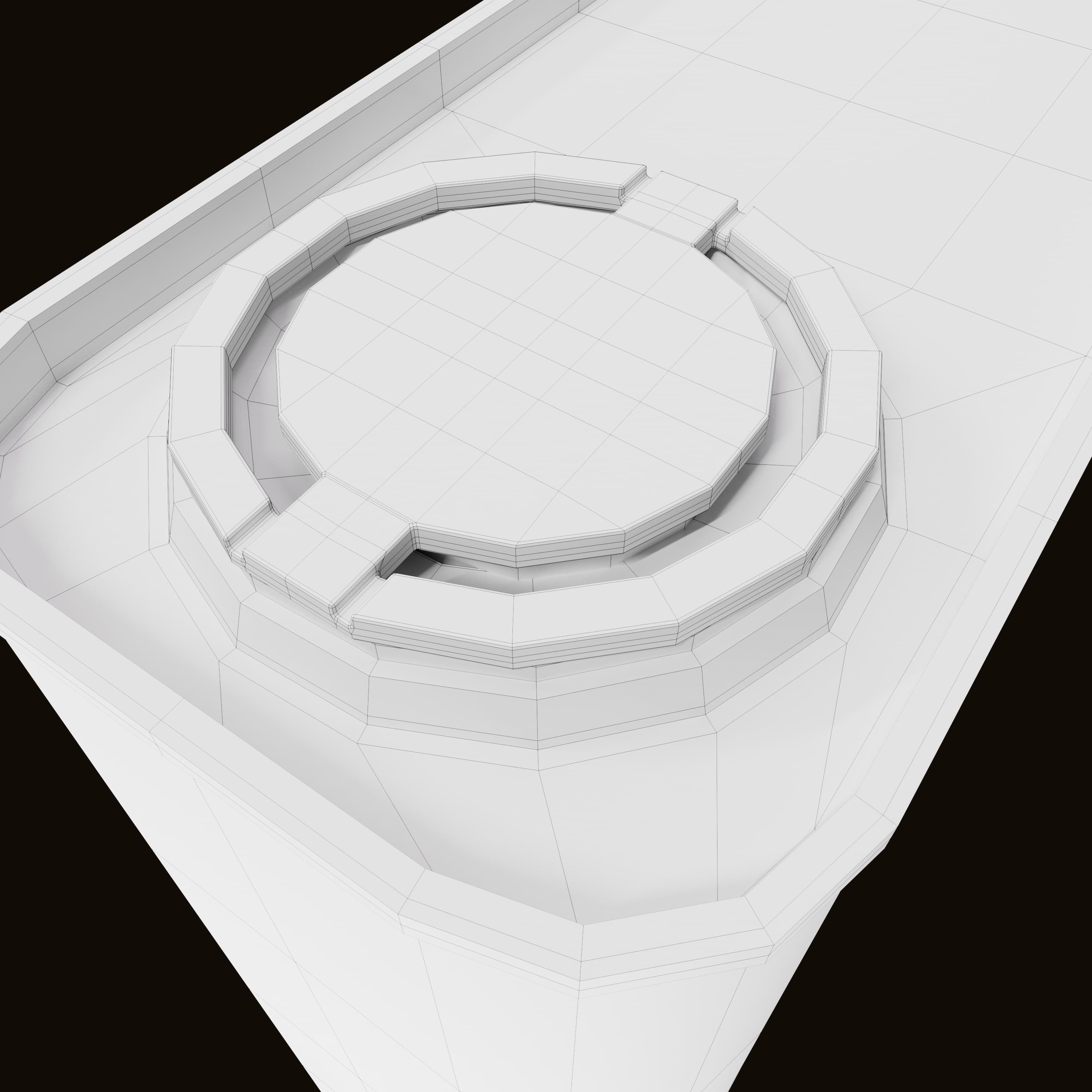 Classic Olive Oil Can - Low-Poly 3D Model - View 7