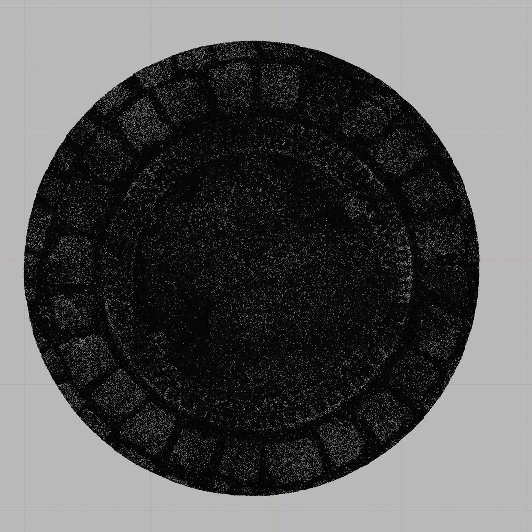 Manhole 3D Model – High Quality Photoscan with PBR Textures