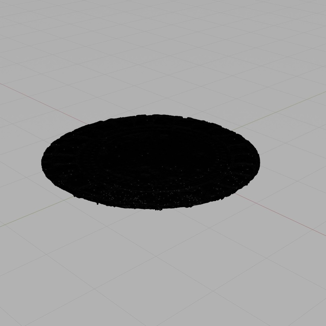 Manhole 3D Model – High Quality Photoscan with PBR Textures - View 12