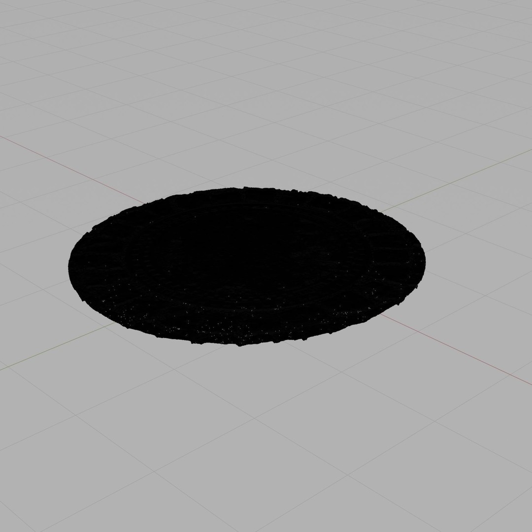 Manhole 3D Model – High Quality Photoscan with PBR Textures - View 13