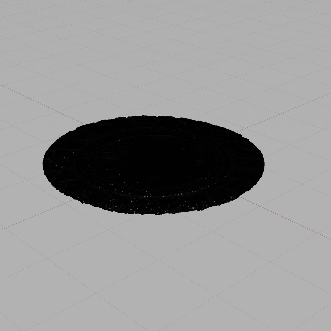 Manhole 3D Model – High Quality Photoscan with PBR Textures - View 15