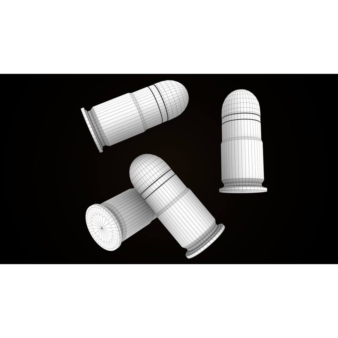 Grenade Launcher 3D Model – Low Poly Game Asset, PBR Textures, FBX - View 34