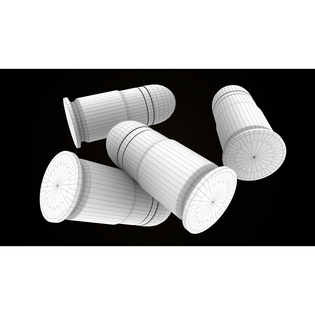 Grenade Launcher 3D Model – Low Poly Game Asset, PBR Textures, FBX - View 36