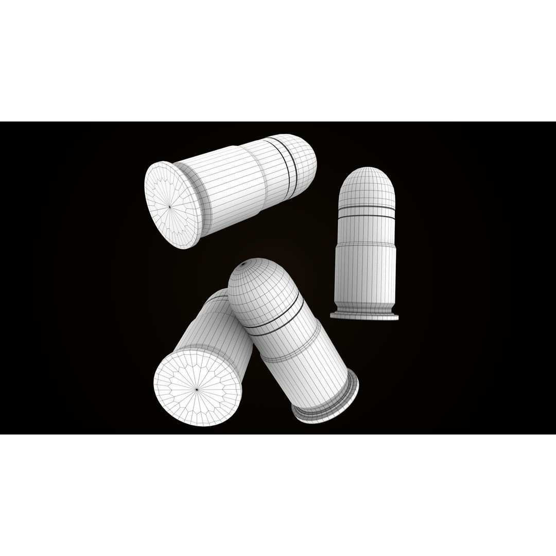 Grenade Launcher 3D Model – Low Poly Game Asset, PBR Textures, FBX - View 40