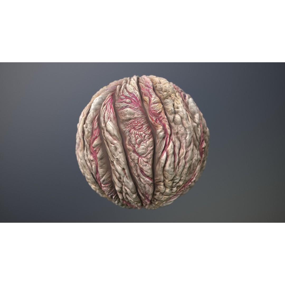 Skin Monster 3D Model – Seamless PBR Texture Pack, 8K & 4K - View 11