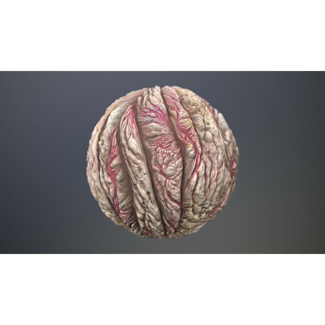 Skin Monster 3D Model – Seamless PBR Texture Pack, 8K & 4K - View 12