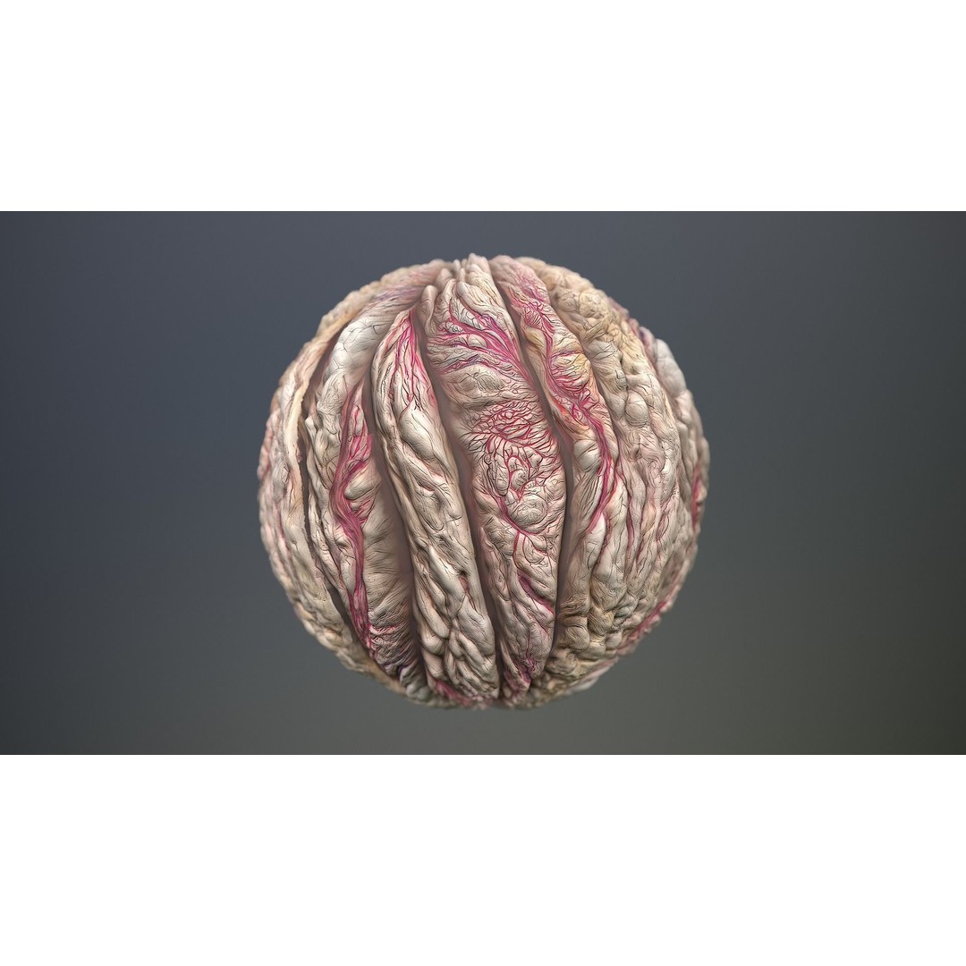 Skin Monster 3D Model – Seamless PBR Texture Pack, 8K & 4K - View 13