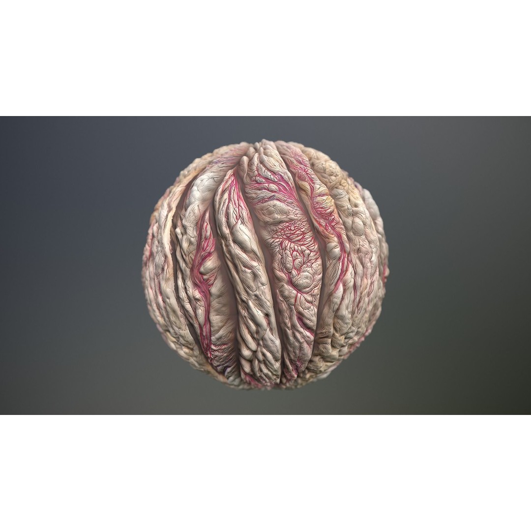Skin Monster 3D Model – Seamless PBR Texture Pack, 8K & 4K - View 15