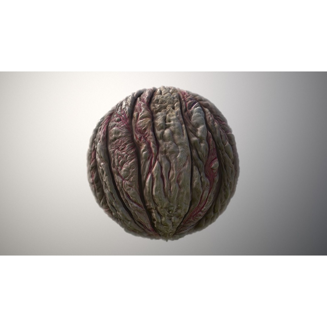 Skin Monster 3D Model – Seamless PBR Texture Pack, 8K & 4K - View 6