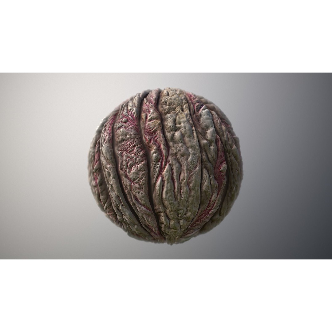 Skin Monster 3D Model – Seamless PBR Texture Pack, 8K & 4K - View 7