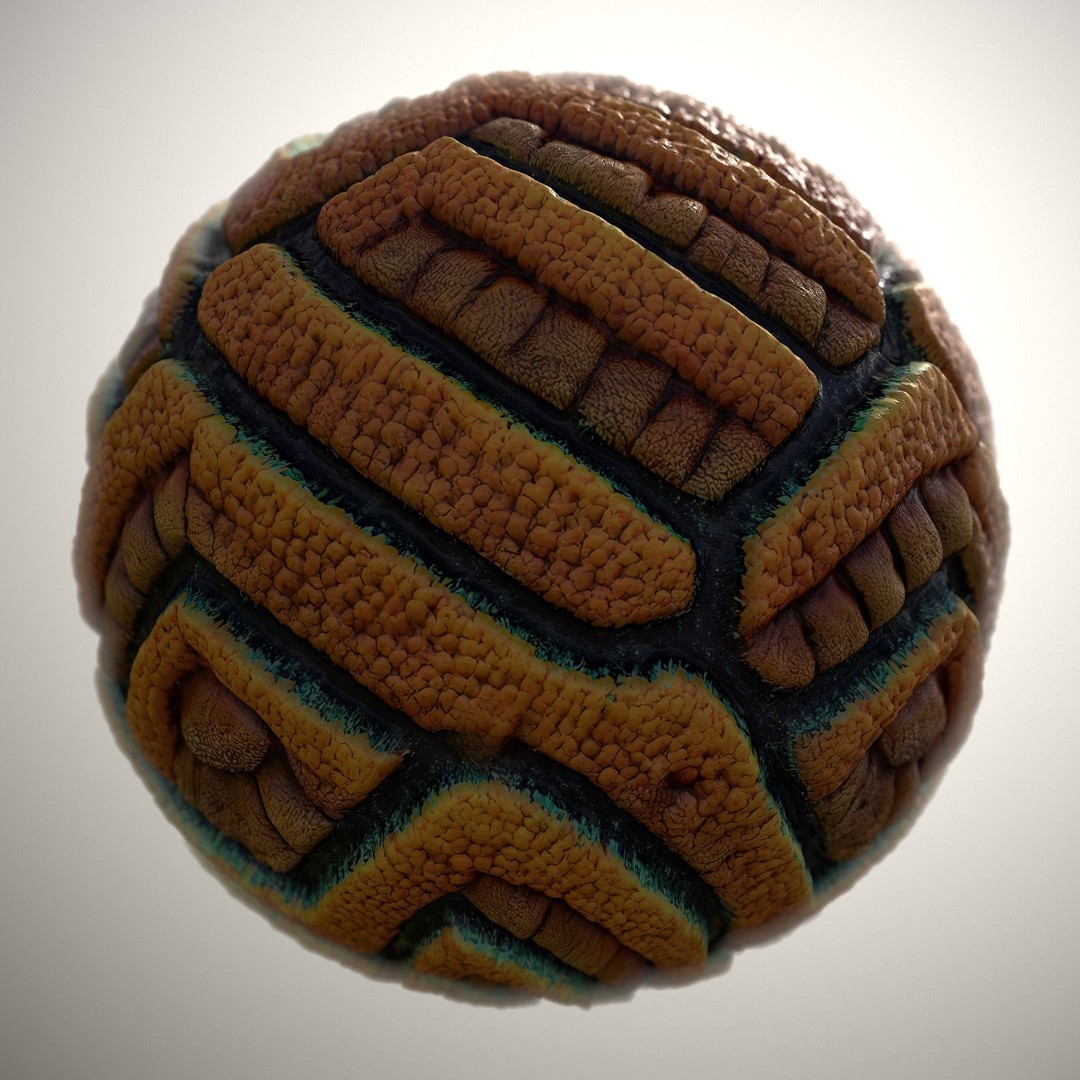 Alien Skin 3D Model – Seamless PBR Texture for Characters - View 8
