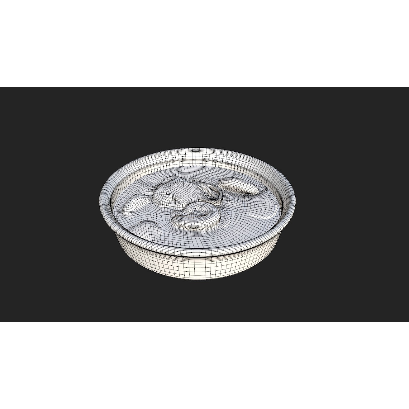 Seafood Soup - Low-Poly Game-Ready 3D Model - View 25