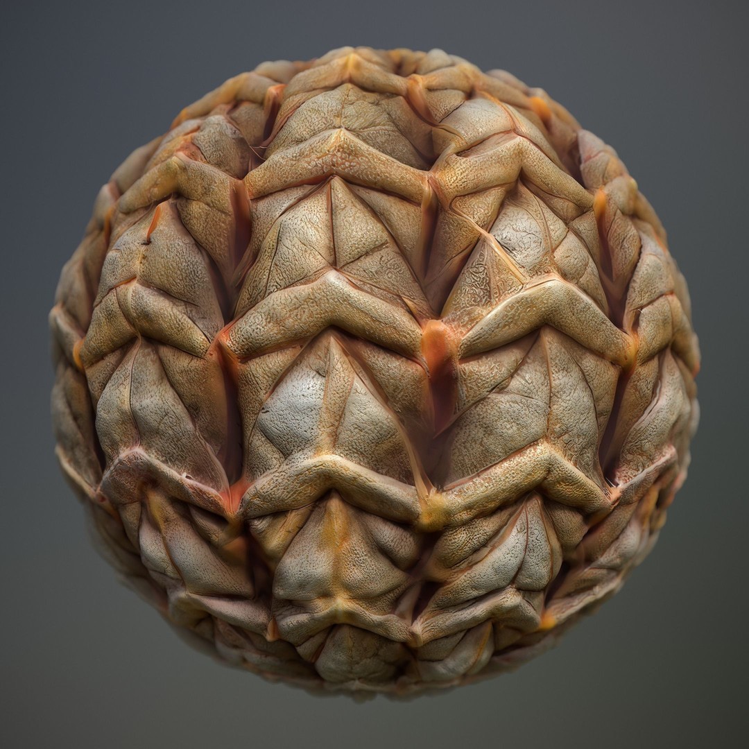 Alien Skin 3D Model – Seamless PBR Texture Pack for Game Assets