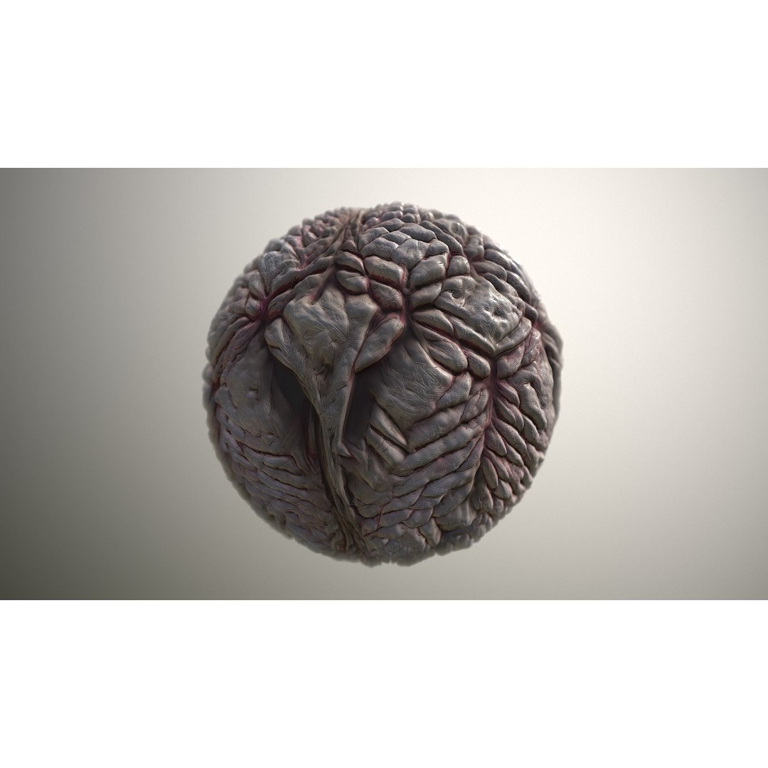 Monster Skin 3D Model – Seamless PBR Texture Pack, FBX - View 18