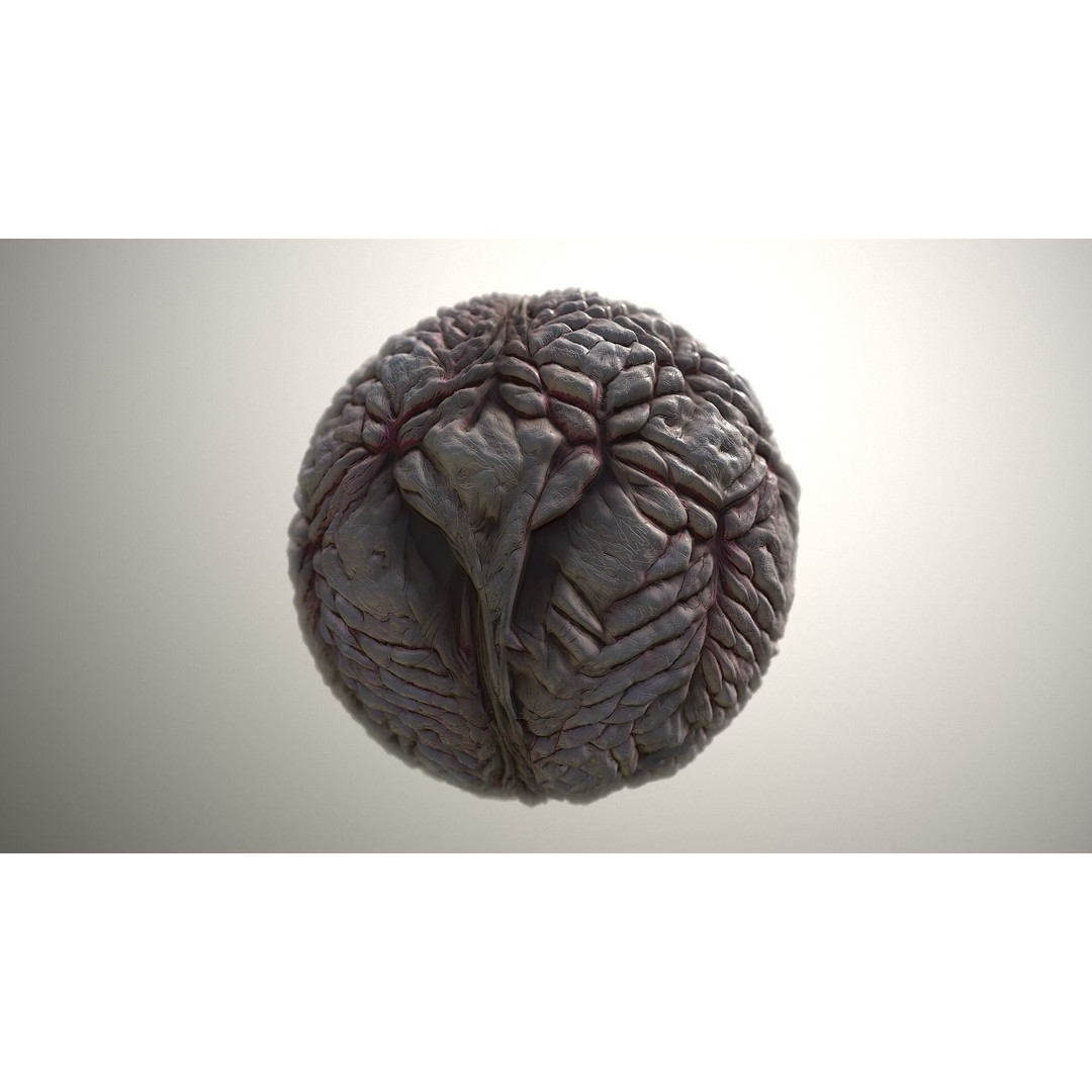 Monster Skin 3D Model – Seamless PBR Texture Pack, FBX - View 19