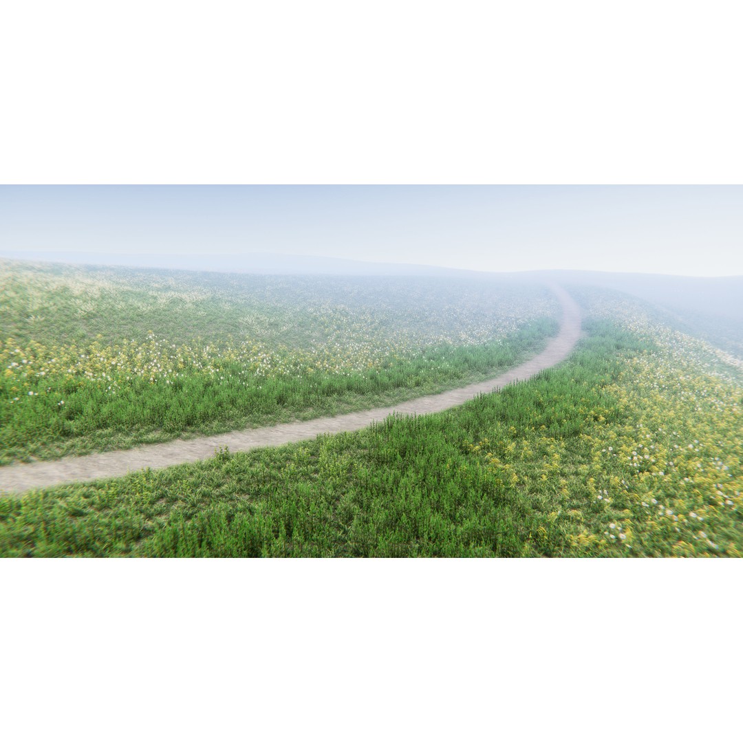 Realistic Grass Flowers Pack 3D Model – High Quality Textures for Unity - View 30