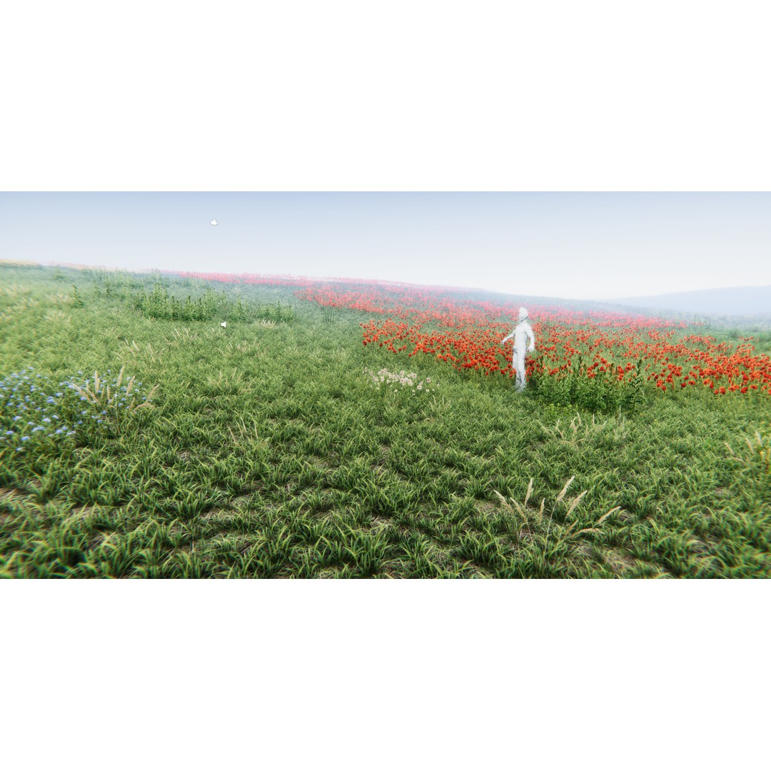 Realistic Grass Flowers Pack 3D Model – High Quality Textures for Unity - View 33
