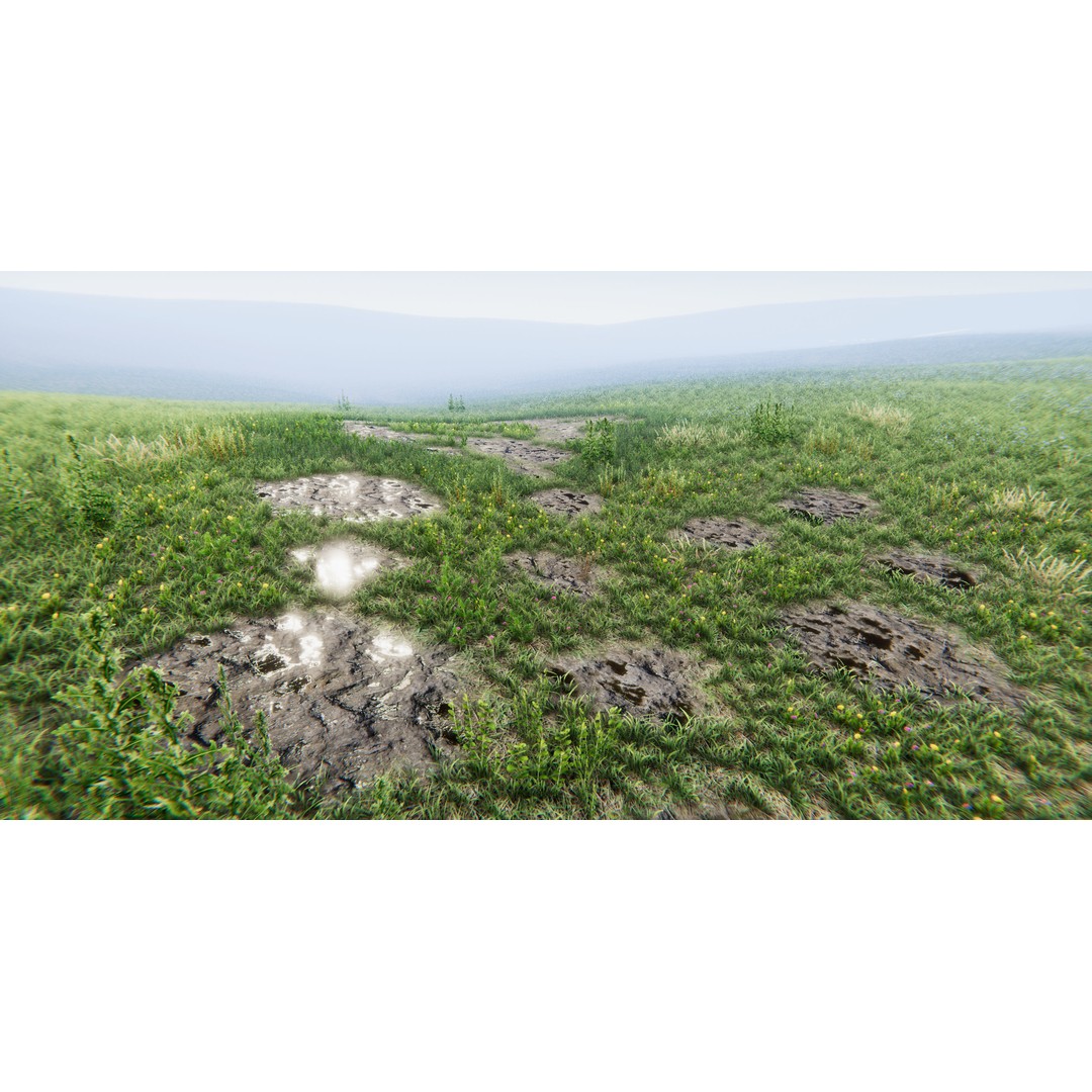 Realistic Grass Flowers Pack 3D Model – High Quality Textures for Unity - View 7