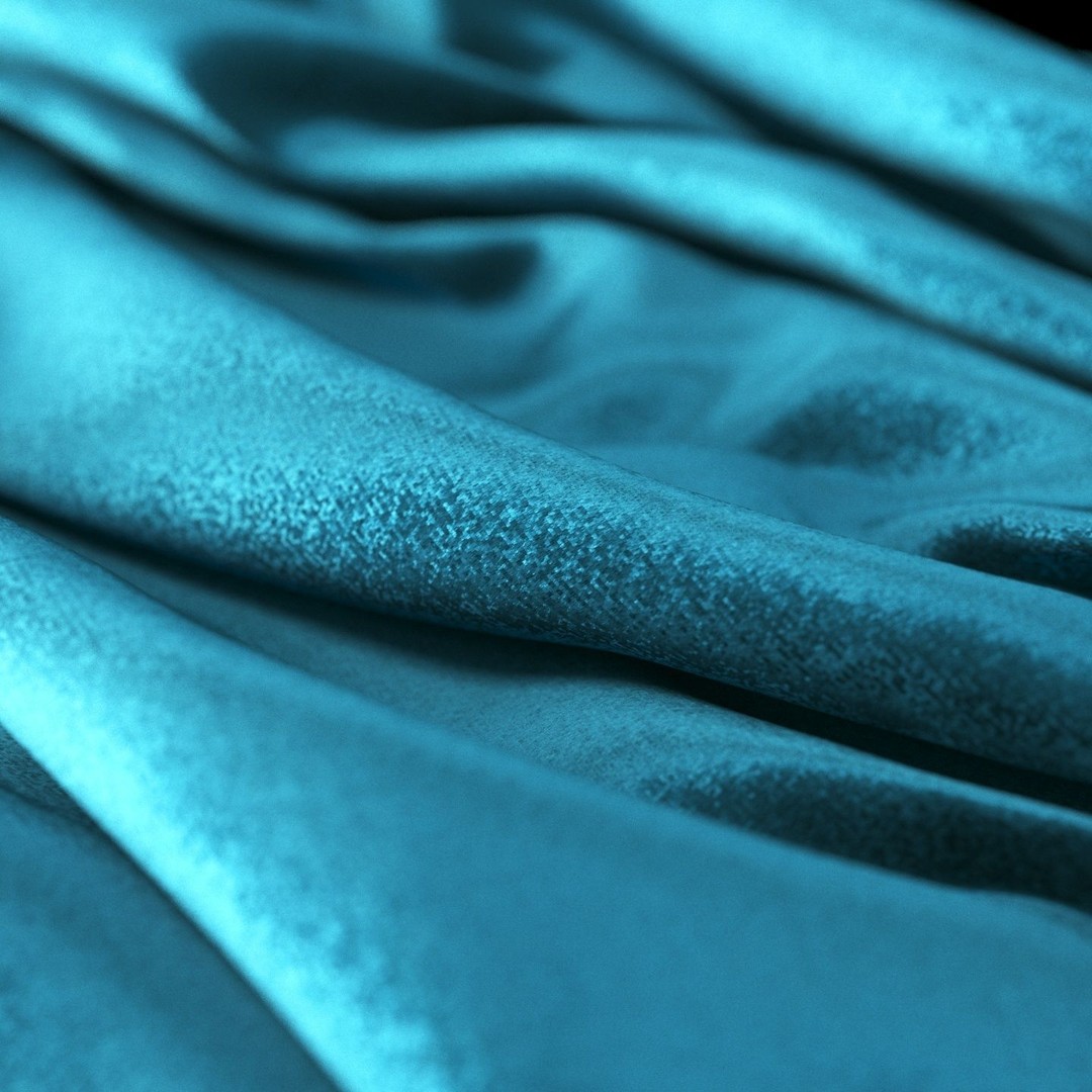 Marble Velvet Material Texture 3D Model – PBR Fabric with UV Mapping - View 6