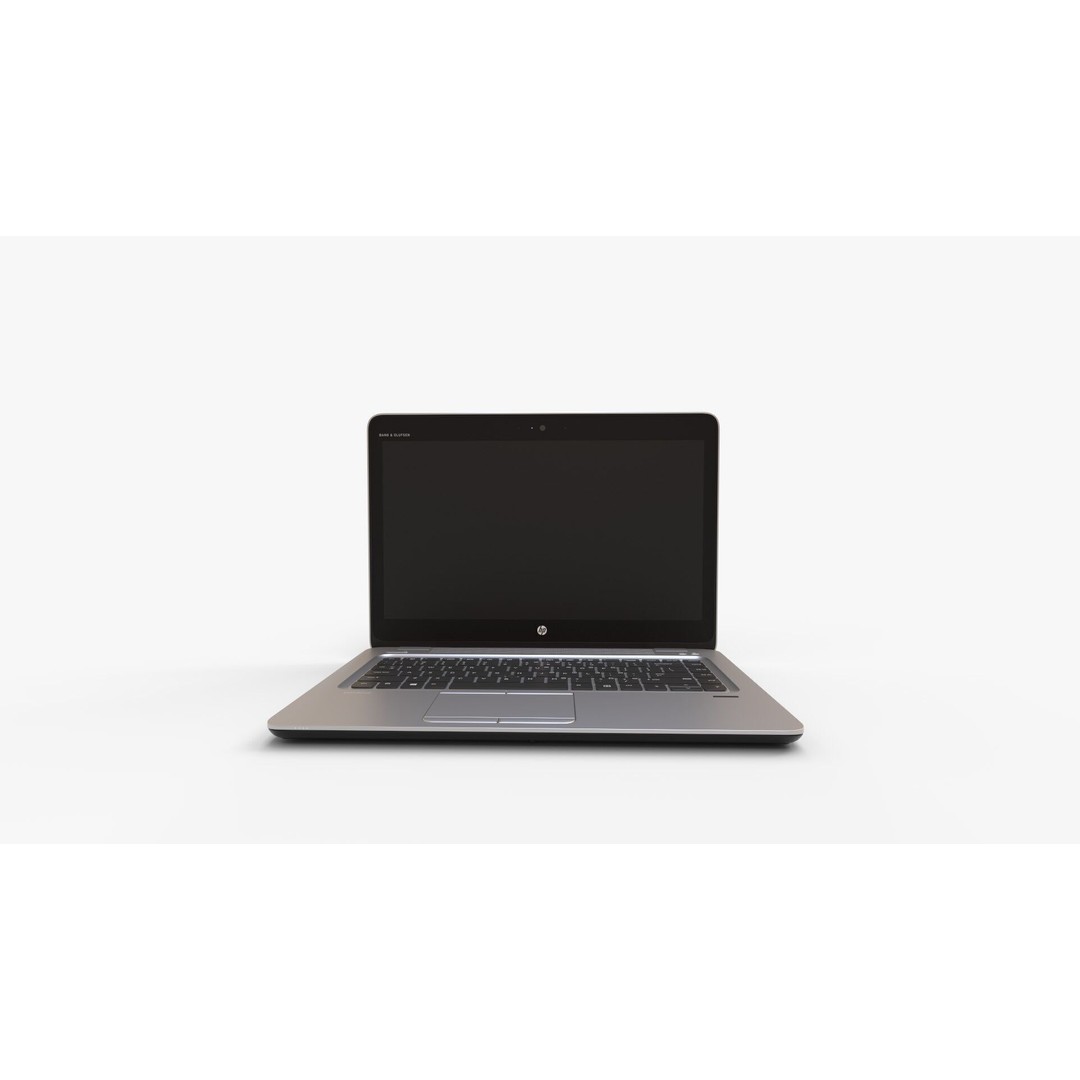 HP ProBook Business Laptop 3D Model – High Detail PBR Asset, FBX, OBJ - View 10