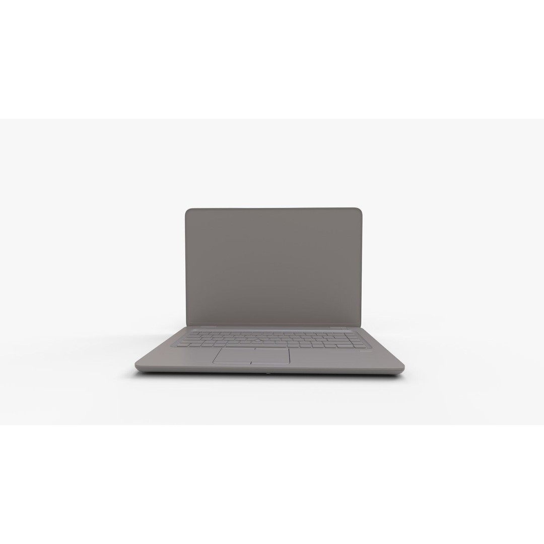 HP ProBook Business Laptop 3D Model – High Detail PBR Asset, FBX, OBJ - View 11