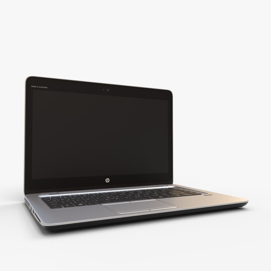 HP ProBook Business Laptop 3D Model – High Detail PBR Asset, FBX, OBJ - View 14