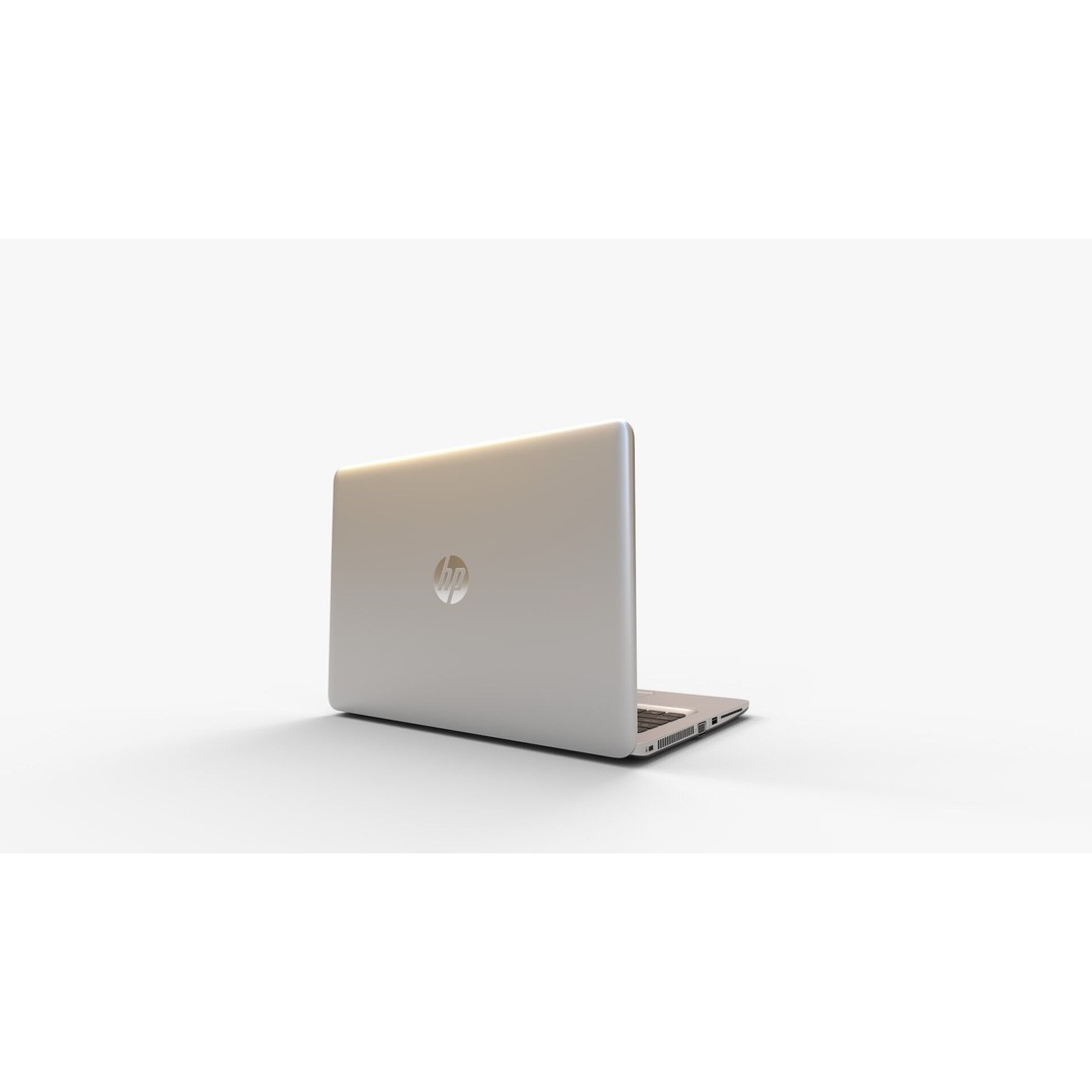 HP ProBook Business Laptop 3D Model – High Detail PBR Asset, FBX, OBJ - View 4