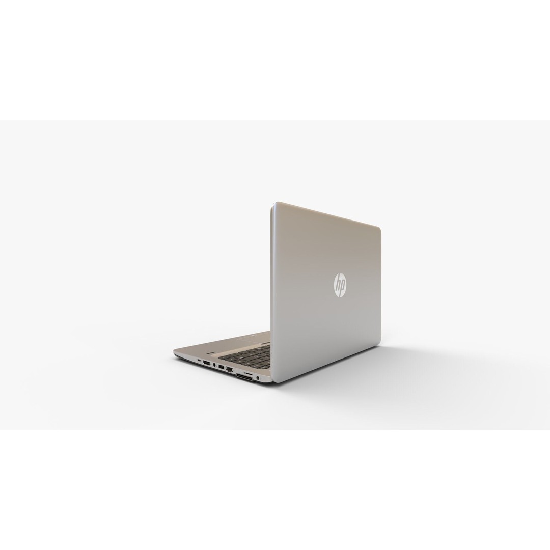 HP ProBook Business Laptop 3D Model – High Detail PBR Asset, FBX, OBJ - View 6