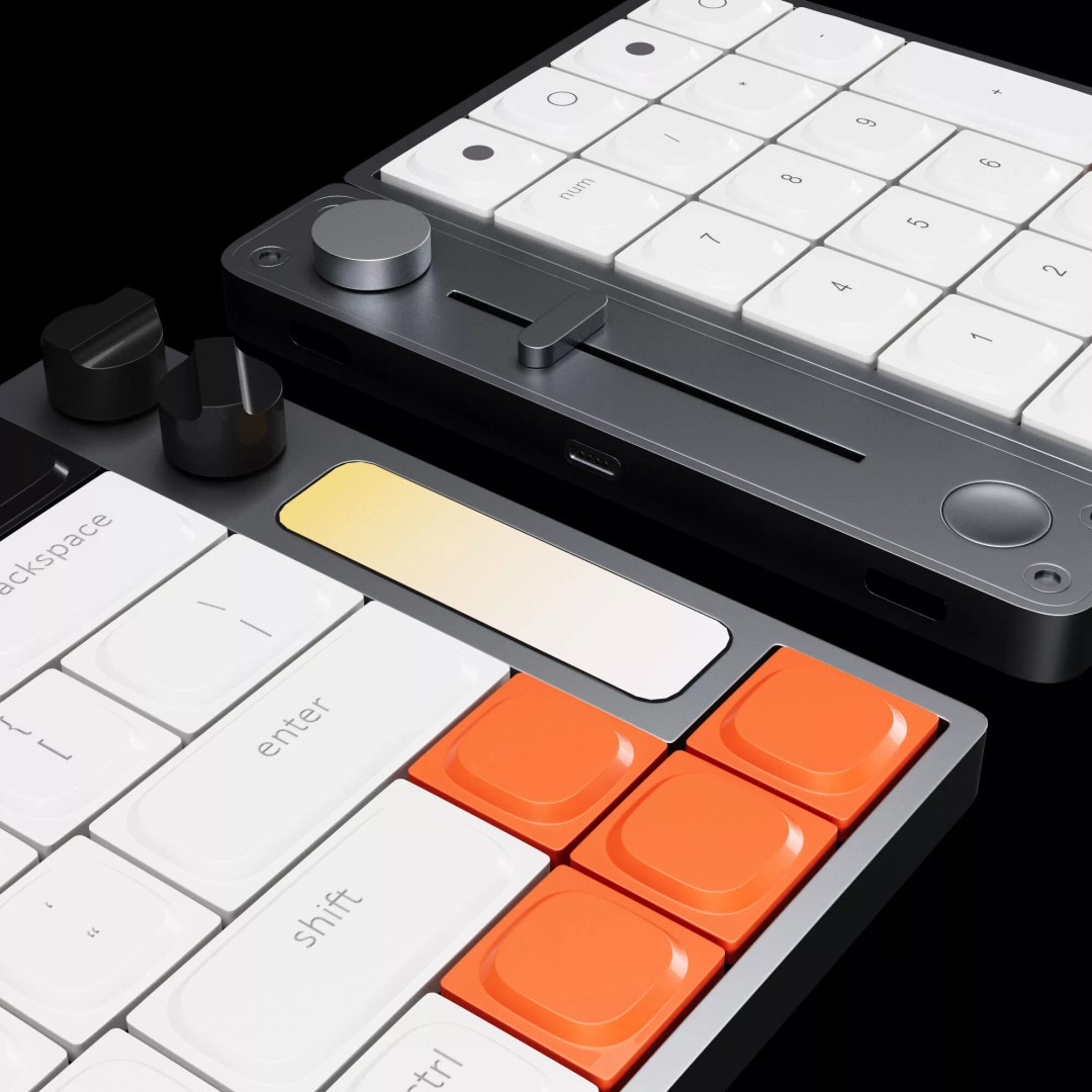 Custom Mechanical Keyboard 3D Model – High-Quality PBR Asset, FBX, OBJ - View 13