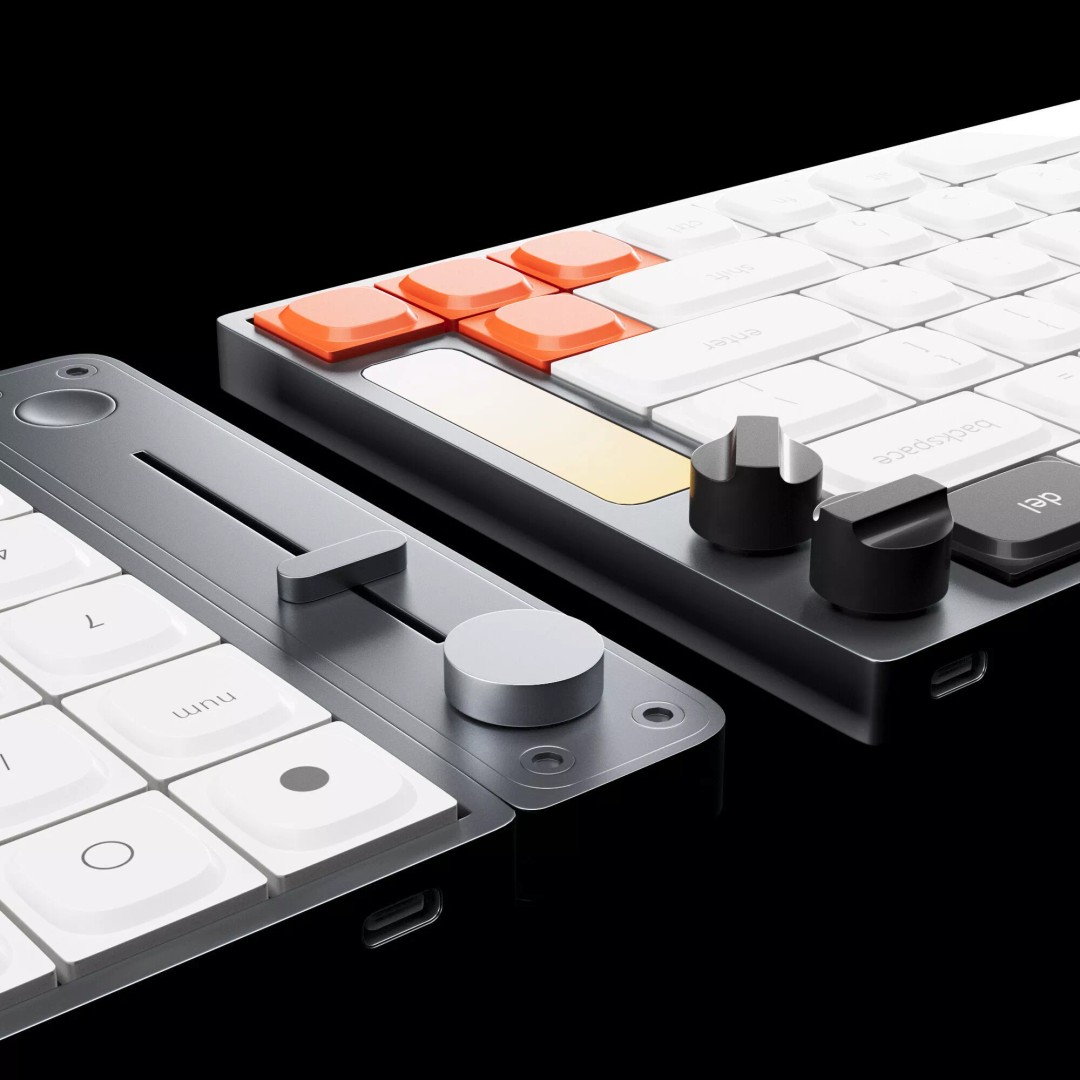 Custom Mechanical Keyboard 3D Model – High-Quality PBR Asset, FBX, OBJ - View 15