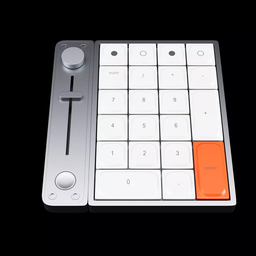 Custom Mechanical Keyboard 3D Model – High-Quality PBR Asset, FBX, OBJ - View 9