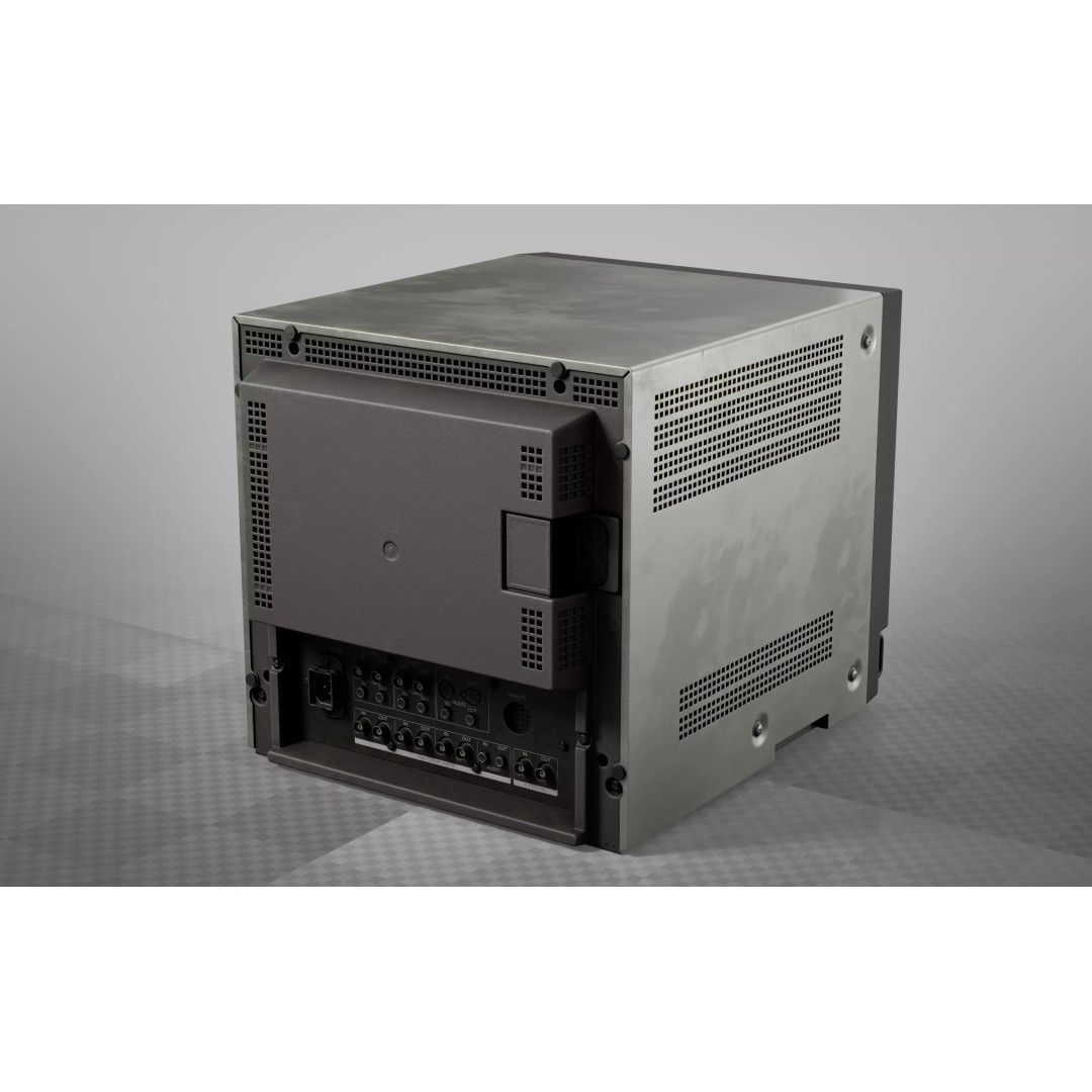 Sony PVM-1354Q CRT Monitor 3D Model – Low Poly PBR Game Asset, FBX - View 4