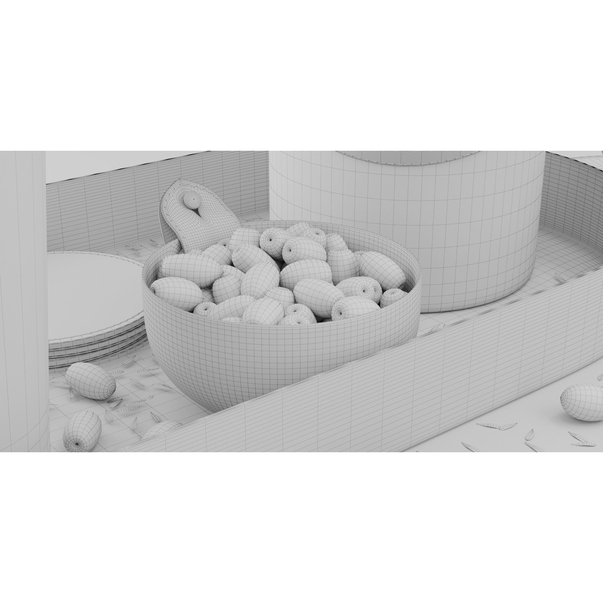 Bar Decor Collection - Game-Ready 3D Model