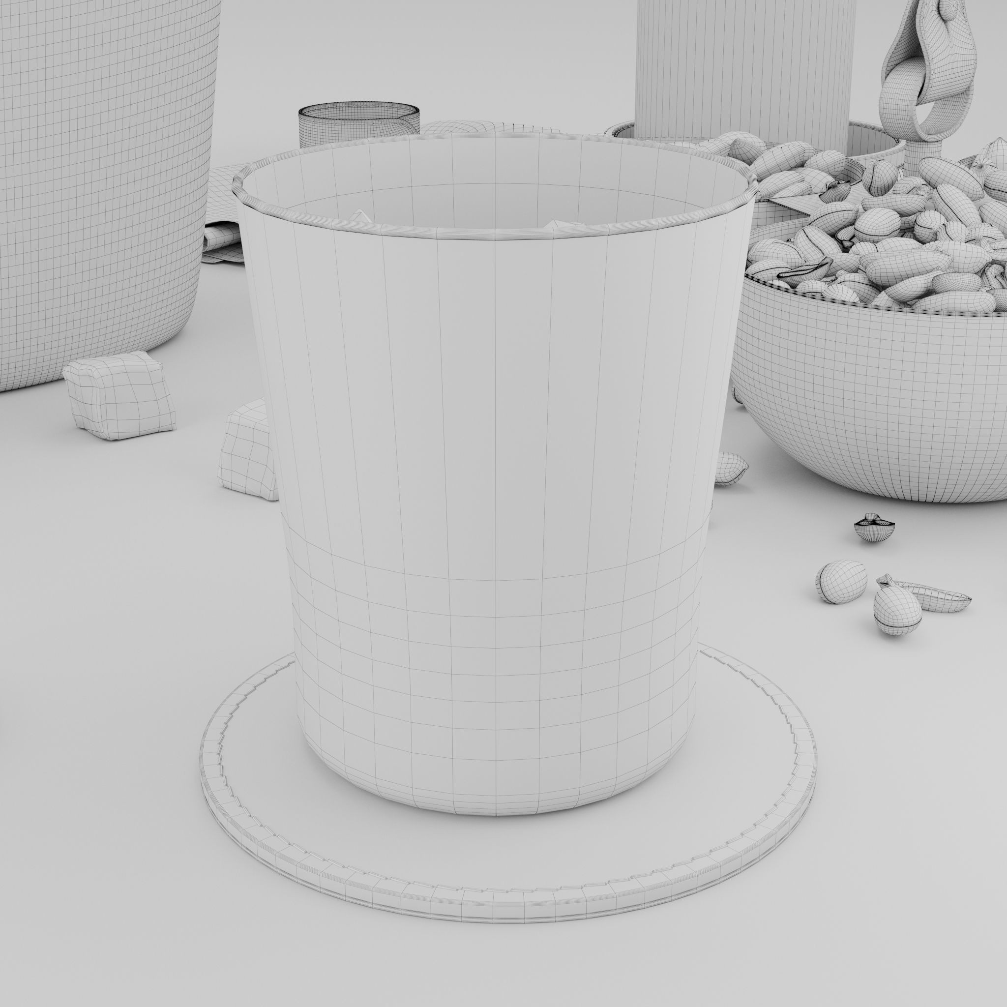 Bar Decor Collection - Game-Ready 3D Model - View 24