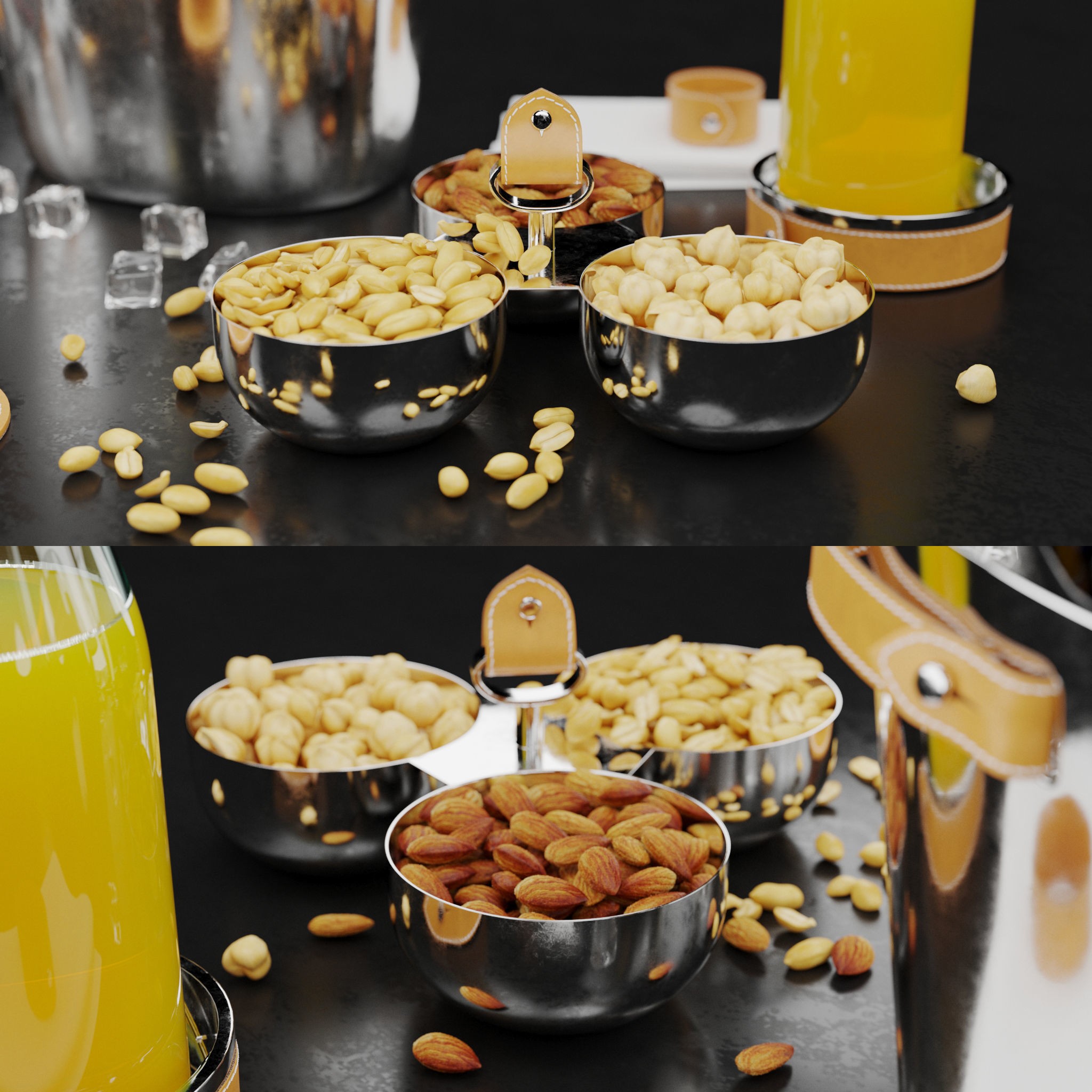 Bar Decor Collection - Game-Ready 3D Model - View 3